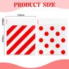 CUDICY 200pcs Cellophane Bags 5.5x5.5 Self Sealing Cookie Bags for Packaging Cellophane Treat Bag for Gift Giving Packaging Christmas Valentines Candy Goodie Homemade Bakery view 3