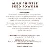 Alkaline Herb Shop Just Herbs: Milk Thistle Seed Powder view 2