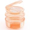 Denture Case Retainer Cleaning Case: 2 in 1 Retainer Case, No-Leak Denture Bath Box Cup, Complete Clean Care for Dentures, Clear Braces, Mouth Guard, Night Guard & Retainers view 2