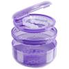 Denture Case Retainer Cleaning Case: 2 in 1 Retainer Case, No-Leak Denture Bath Box Cup, Complete Clean Care for Dentures, Clear Braces, Mouth Guard, Night Guard & Retainers view 1