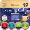 Gya Tea Co Evening Calm Tea Pod Collection Gift Set (60 Count) - Different Flavors Assorted Variety Pack view 1