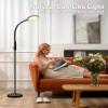 Aoife Light Therapy Floor Lamp, 11000 Lux Full Spectrum Sun Light Therapy Lamp, No UV Sunlight Lamp with 10 Color Temperatures and 10 Brightness Levels (Black) view 3