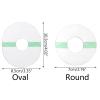 Acinkeety 50x Waterproof Sensor Self-Adhesive Sticker Face Body Breathable Sweat-Absorbing Sports Cover Overpatch Tape Sports Sensors Swing Speed-Radar with Temporature Timer Tape view 4