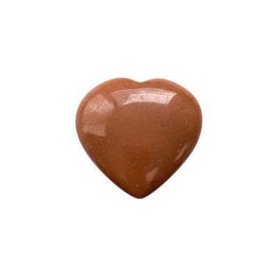 Mini Crystal Heart, 2-3cm, Red Aventurine