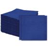 100 pcs 2-Ply Navy Blue Napkins Folded 5 x 5 inch Disposable Cocktail Napkins Paper Napkins for Dinner Wedding Party Beverage Napkins view 1
