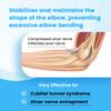 Cubital Tunnel Syndrome Elbow Brace, Ulnar Nerve Entrapment Splint, Elbow Immobilizer for Night Sleeping and Day Working, 4 Angles Adjustable, Fit Women & Men, Right & Left Arm - L/XL view 3