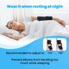Cubital Tunnel Syndrome Elbow Brace, Ulnar Nerve Entrapment Splint, Elbow Immobilizer for Night Sleeping and Day Working, 4 Angles Adjustable, Fit Women & Men, Right & Left Arm - L/XL view 4
