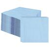 100 pcs 2-Ply Light Blue Napkins Folded 5 x 5 inch Disposable Cocktail Napkins Paper Napkins for Dinner Wedding Party Baby Blue Beverage Napkins view 1
