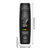 Acinkeety AT9 Non-Contacting Electronic Breathalyzer 1 Piece Portable Detector Handheld Quick Response Breath Blow Tester Breathalyzer for Car Portable Lightweight Handheld view 2