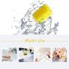 100 Pack Disposable Oral Swabs, Sterile Dental Sponge Swabsticks Unflavored for Mouth & Gum Cleaning - Yellow view 4