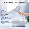 KAUGIC Electric Ear Wax Removal Kit - Water Powered Ear Irrigation System with Sewage Collection, 4 Clean Modes, Safe & Effective, 3 Ear Tips for Adults view 4
