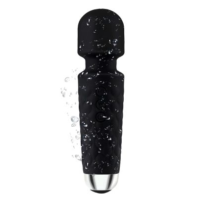 GXBOGR Percussion Handheld Electric Back Massager - Rechargeable&Waterproof Handheld Deep Tissue Neck Back Massager for Shoulder(Black)