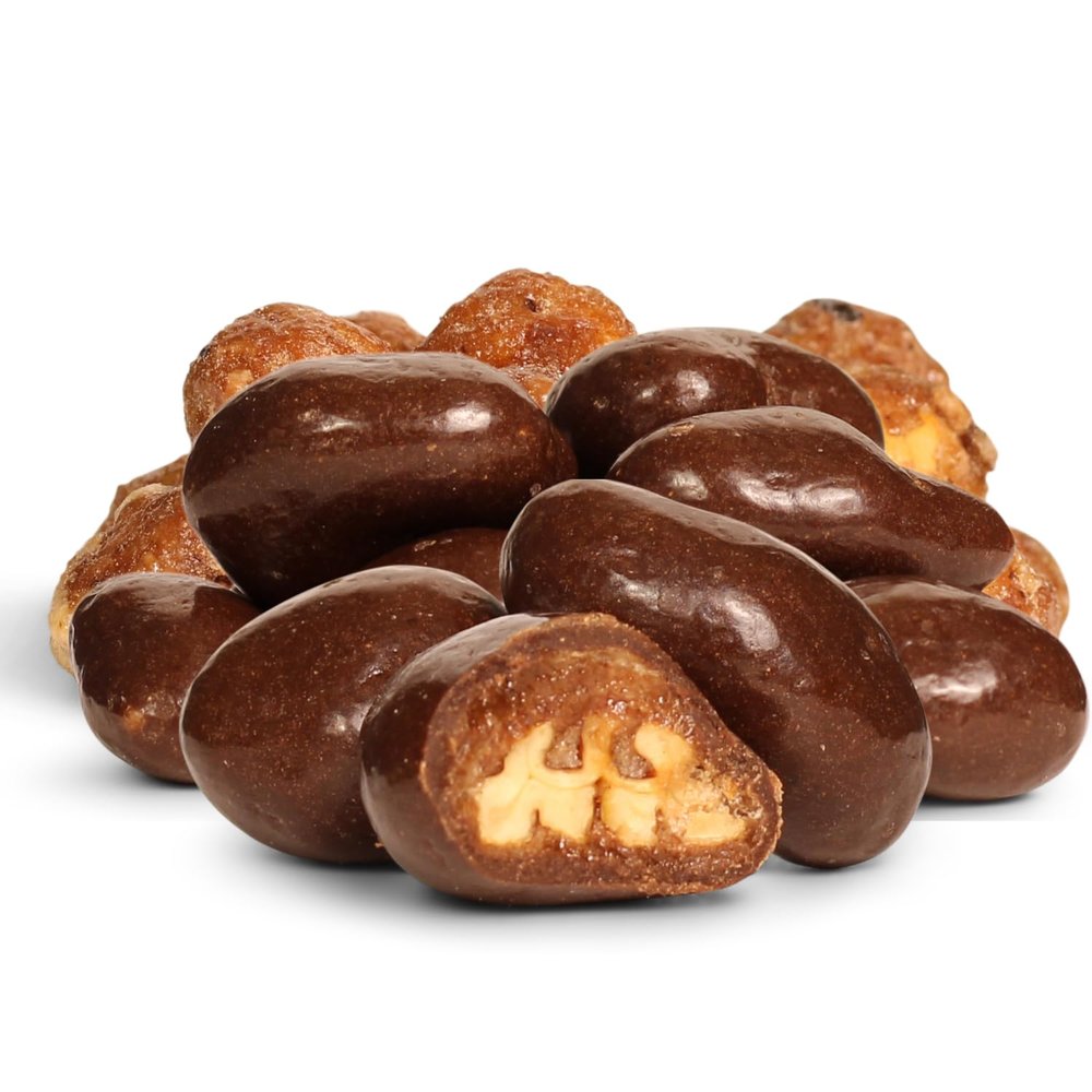 Milk Chocolate Toffee Coated Pecans by It's Delish, 2 lbs Bulk Bag | Milk Chocolate Covered Candy Nuts Bulk Pecans Chocolates Sweet & Crunchy Pecan Nut Snack | Kosher Dairy