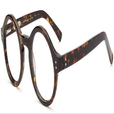 Calabria Ernest 4616 Rectangular Reading Glasses +3.00 Tortoise Havana Brown Gold Women
