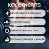 GMU SPORT - Flavored Creatine Monohydrate Powder for Men and Women - Pure Creatine Powder for Muscle Growth, Enhanced Performance and Increased Strength - Creatine Strawberry Lemonade Supplement view 3