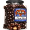 Milk Chocolate Toffee Coated Almonds by It's Delish, 48 Oz Jumbo Container | Milk Chocolate Covered Candy Nuts Bulk Almond Chocolates Sweet & Crunchy Nut Snack | Kosher Dairy view 1