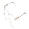 Calabria Ernest 4617 Cat-Eye Reading Glasses +3.75 Crystal Clear Men Women 56mm view 1