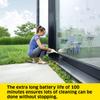Krcher WV 6 Electric Window Vacuum Squeegee 11" - Cleans Showers, Mirrors, Glass, and Countertops - Electric Squeegee view 4