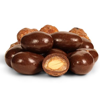 Milk Chocolate Toffee Coated Almonds by It's Delish, 2 lbs Bulk Bag | Milk Chocolate Covered Candy Nuts Bulk Almonds Chocolates Sweet & Crunchy Nut Almond Snack | Kosher Dairy