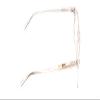 Calabria Ernest 4617 Cat-Eye Blue Light Blocking Reading Glasses +2.50 Crystal Clear Men Women 56mm view 3