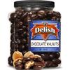 Dark Chocolate Covered Walnuts by It's Delish, 48 OZ Jumbo Container | Chocolate Walnut Candy Nuts Bulk Walnuts Chocolates Sweet & Crunchy Nut Snack | Vegan, Kosher view 1