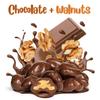Milk Chocolate Covered Walnuts by It's Delish, 48 Oz Jumbo Container | Milk Chocolate Covered Walnut Candy Nuts Bulk Walnuts Chocolates Sweet & Crunchy Nut Snack | Kosher Dairy view 2