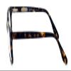 Calabria Ernest 4617 Cat-Eye Blue Light Blocking Reading Glasses +0.50 Tortoise Havana Brown Gold Men Women 52mm view 3