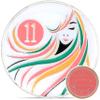 11 Year Sobriety Coin | A Sober Woman Triplate AA Chip | Glow in The Dark Anniversary Token Recovery Gift for Women view 1
