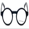 Calabria Ernest 4616 Round Blue Light Blocking Reading Glasses +2.50 Black Women view 2