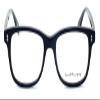 Calabria Ernest 4617 Square Blue Light Blocking Reading Glasses +1.75 Black Men Women 52mm view 2