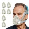 6 Pack Mask Liners for CPA, Comfortand Leak-Free Experience. Silky Full face Mask Covers One-Size-Fits MostRespironics DeVilbiss Reduce Noisy & Red Marks view 1