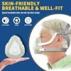 6 Pack Mask Liners for CPA, Comfortand Leak-Free Experience. Silky Full face Mask Covers One-Size-Fits MostRespironics DeVilbiss Reduce Noisy & Red Marks view 4