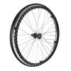 22 Inch Solid Rear Tire Wheel Replacement, Non-Slip Puncture Proof Polyurethane Solid, Integrally Formed Solid Tires Wheelchair Rear Wheels, with Bearing (24inch, 2PCS) ( Color : Black , Size : 24Inch view 1