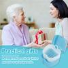 Denture Case Denture Bath Box False Teeth Storage Box with Rinsing Basket Portable False Teeth Storage Case Orthodontic Dental Retainer Box for False Teeth Storage Soaking Cleaning  view 3