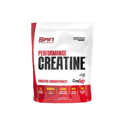 SAN Performance Creatine 1200g Supports Muscle Growth and Athletic Performance, 240 Servings