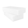 D.RECT Sponge, White, 11.8x6 cm view 1