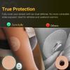 Amolyfe - Dexcom G7 Adhesive Patches - 20 Waterproof Dexcom Stelo Over Patches, 2 Reusable Bump-Proof Caps, 10 Days of Protection, Breathable Latex-Free and Hypoallergenic Adhesive, Premium Pack (TAN) view 2
