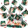 BABORUI Christmas Surprise Gift Box with Confetti, Seeroze Money Box for Cash Gift (Green Snowman) view 1