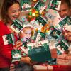 BABORUI Christmas Surprise Gift Box with Confetti, Seeroze Money Box for Cash Gift (Green Snowman) view 2