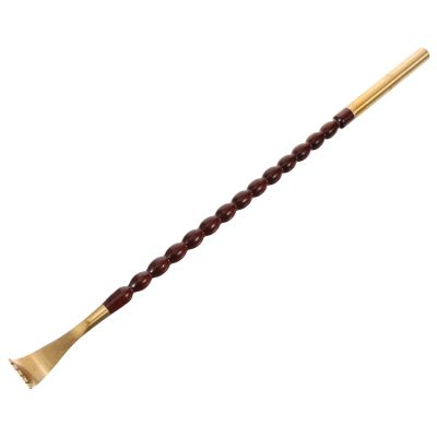 JECOMPRIS Wooden Back Scratcher 16.92 Inch Long Handle Itch Relief Tool for Back and Body Portable Lightweight Design for Home Travel