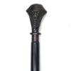 Antique Joker Handle Wooden Walking Stick Cane Black Walking Stick for Men view 2