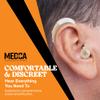 Behind the Ear Sound Amplifier - BTE Hearing Ear Amplification Device and Digital Sound Enhancer PSAD for the Hard of Hearing, Noise Reducing Feature, Gold view 3