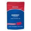 Soultox Energy Mushroom Gummies Strawberry - Vegan Formula with Ginseng, Cordyceps, Caffeine, Vitamin B12 - Boosts Energy and Cognitive Function - Natural Ingredients - Single Pack view 1