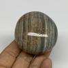 139.6g, 2.2"x2.1"x1.3"Ocean Jasper Palm-Stone or ocean orbicular jasper Crystal Gallet Gemstones @Madagascar, B30728 view 4