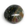 125.9g, 2.2"x2"x1.3", Ocean Jasper Palm-Stone or ocean orbicular jasper Crystal Gallet Gemstones @Madagascar, B30711 view 1