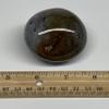 168.3g, 2.2"x2.1"x1.6"Ocean Jasper Palm-Stone or ocean orbicular jasper Crystal Gallet Gemstones @Madagascar, B30721 view 2