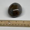 168.3g, 2.2"x2.1"x1.6"Ocean Jasper Palm-Stone or ocean orbicular jasper Crystal Gallet Gemstones @Madagascar, B30721 view 3