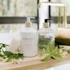 L'AVANT Collective Luxury Home Essentials Bundle | High Performing Dish Soap, Hand Soap, Multipurpose Cleaner Spray, Scrub Brush, Lucite Tray | Luxurious Ingredients Reusable Bottles (Fresh Linen) view 3