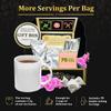 Legendary-Teas Star of Wonder Peppermint Pyramid Tea Bags 75 Pack Sealed in Foil Pouches (Pure Peppermint Tea, 75 Pack Box) view 4