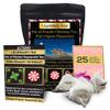 Legendary-Teas Star of Wonder Peppermint Tea - 25 Pack - Pyramid Tea Bags Sealed in Foil Pouches (Pure Peppermint Tea, 25 Pack Pouch) view 1